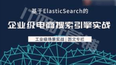 儒猿基于Elasticsearch的企业级电商搜索引擎实战|图文课